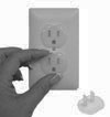 Child Safety Outlet Plugs/Caps/Covers 10-Pack